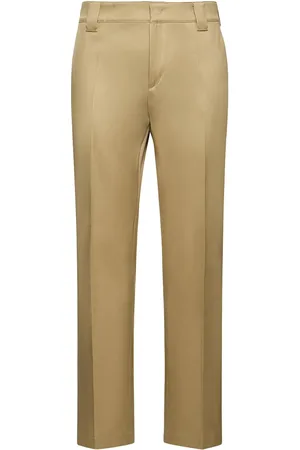 VALENTINO Straight Cotton Pants