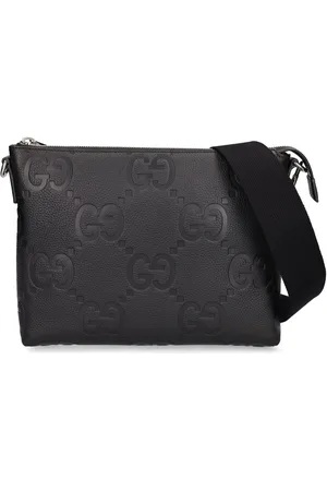 Gucci Gg Leather Crossbody Bag