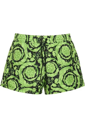 VERSACE Barocco Printed Nylon Swim Shorts