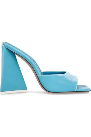 The Attico 115mm Devon Velvet Mules