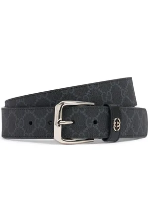 Gucci 3.5cm Gg Supreme Cotton Blend Belt