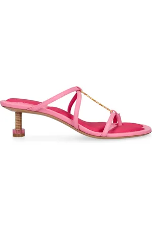 Jacquemus 45mm Leather Mule Sandals