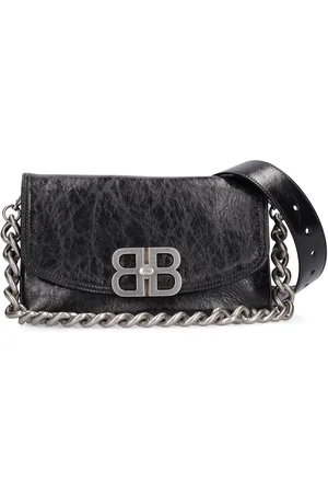 Balenciaga Small Bb Soft Leather Shoulder Bag