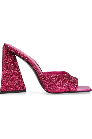 The Attico 115mm Devon Glittered Mules