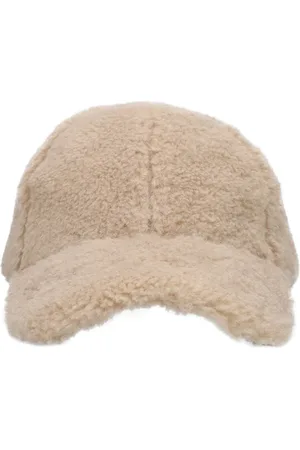 Stand Studio Cia Faux Shearling Baseball Cap
