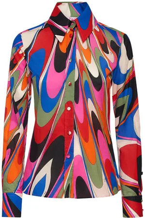 Puccini Printed Cotton Long Sleeve Shirt
