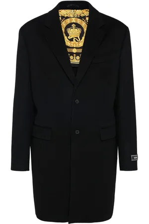 VERSACE Wool Peacoat