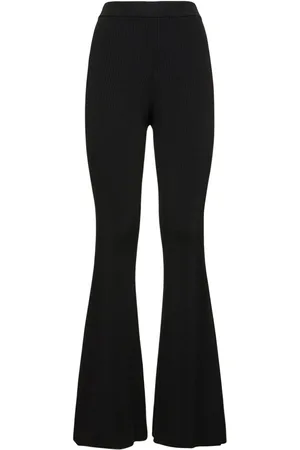 Stella McCartney Compact Knit Technical Flared Pants