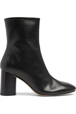 Aeyde 75mm Alena Leather Ankle Boots