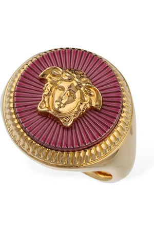 VERSACE Medusa Thick Enamel Ring
