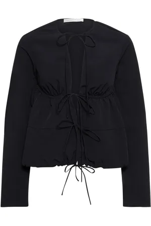 CHRISTOPHER ESBER Calero Tie-front Poplin Open Shirt