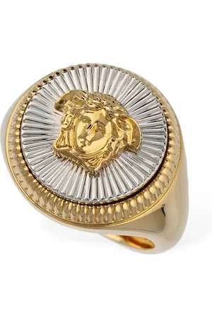 VERSACE Two-tone Medusa Thick Ring