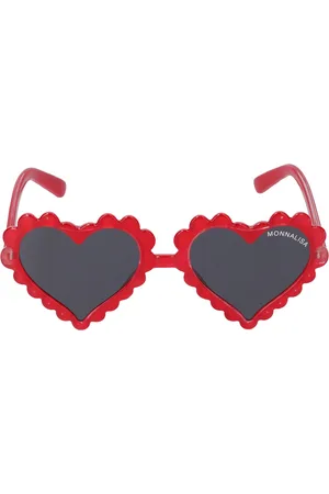 MONNALISA Heart-shaped Polycarbonate Sunglasses