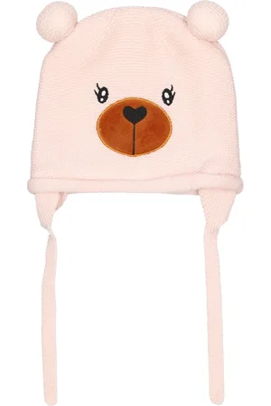 MONNALISA Wool Blend Knit Hat W/ Ears