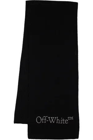 OFF-WHITE Bookish Knit Wool Scarf