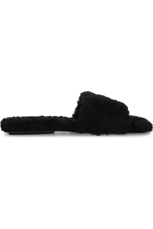 Marc Jacobs The J Marc Faux Teddy Sandals