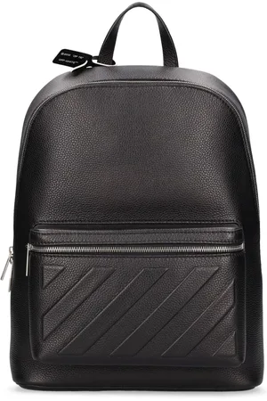 OFF-WHITE Diagonal Leather Backpack