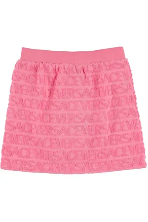 VERSACE Cotton Skirt W/ Logo