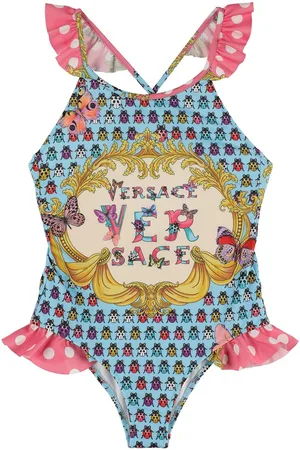 VERSACE Printed One Piece Swimsuit