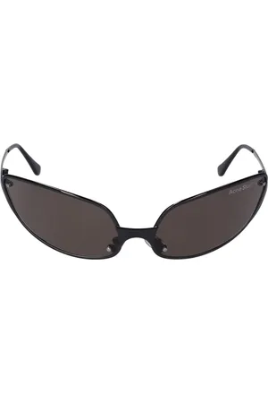 Acne Studios Amire New Oval Metal Sunglasses