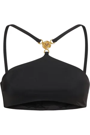 VERSACE Lycra Halter Neck Bikini Top
