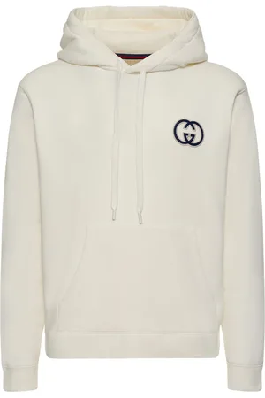 Gucci Gg Felted Cotton Hoodie