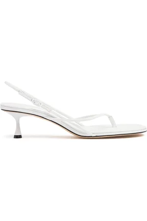 Studio Amelia 50mm Wishbone Leather Sandals