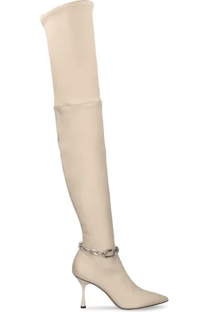 Studio Amelia 90mm Razor Leather Boots