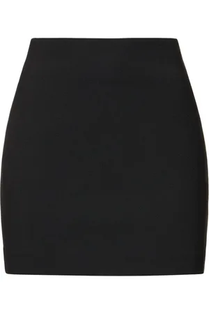The Andamane Nerea Wool Blend Mini Skirt