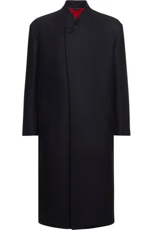 FERRARI Lightweight Wool Blend Long Coat