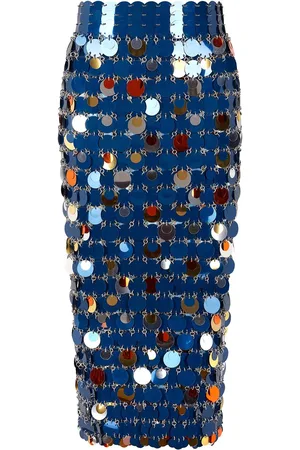 Paco rabanne Sequined Midi Skirt