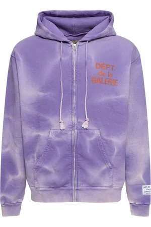GALLERY DEPT. Washed Logo Zip Hoodie