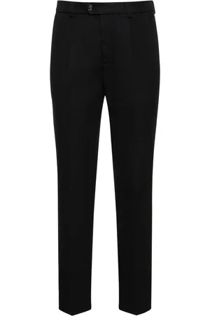 Brunello Cucinelli Cotton Gabardine Straight Pants