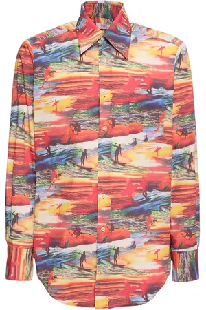 ERL Unisex Printed Woven Shirt