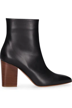 GABRIELA HEARST 75mm Rio Leather Ankle Boots