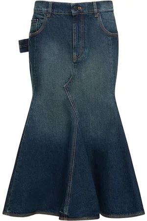 Marc Jacobs Paneled Signature Denim Skirt