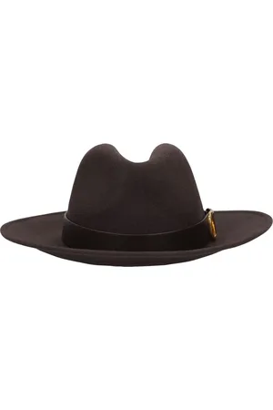 VALENTINO GARAVANI V Logo Signature Fedora Hat