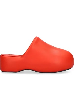 SIMON MILLER 55mm Bubble Faux Leather Clogs