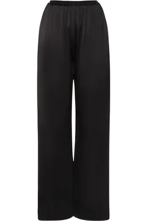 MATTEAU Relaxed Fit Viscose Satin Pants