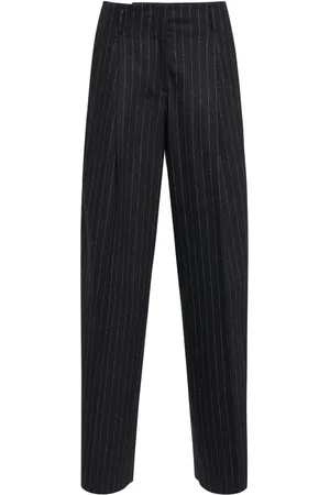 Golden Goose Journey Wide Leg Wool Blend Pants