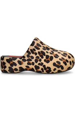 SIMON MILLER 55mm Bubble Leather Clogs