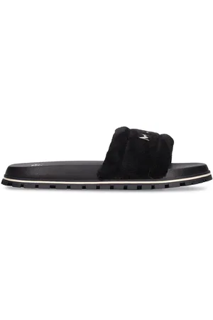Marc Jacobs Terry Faux Shearling Sandals