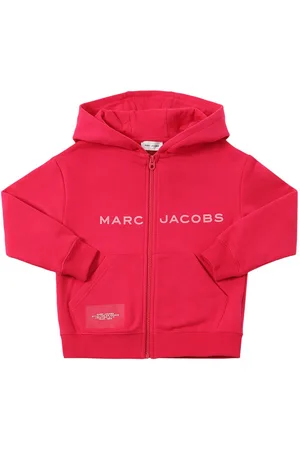 Marc Jacobs Cotton Jersey Zip-up Hoodie W/logo