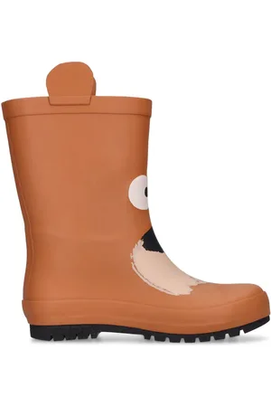 Stella McCartney Bear Print Rubber Rain Boots