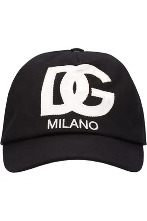 Dolce & Gabbana Embroidered Logo Cotton Baseball Hat