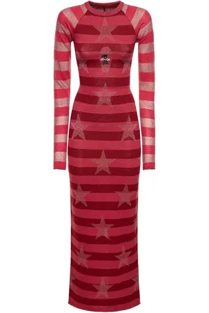 CORMIO Shunsuke Embroidered Long Knit Dress