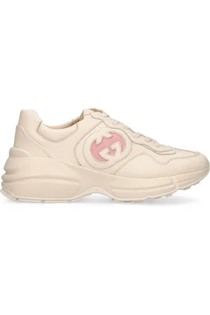 Gucci 72mm Rhyton Leather Sneakers