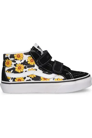 Vans Sk8-mid Leather Blend Strap Sneakers