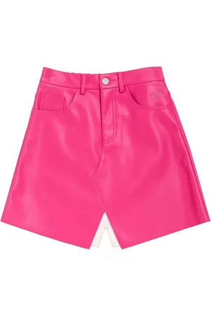 Maison Margiela Faux Leather Mini Skirt