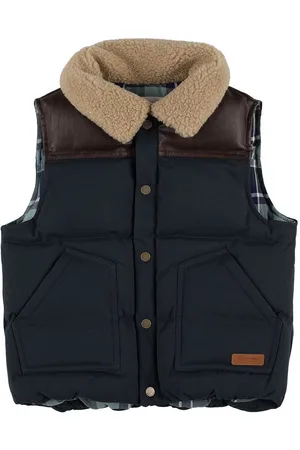 BONPOINT Doudoune Sleeveless Shearling Vest